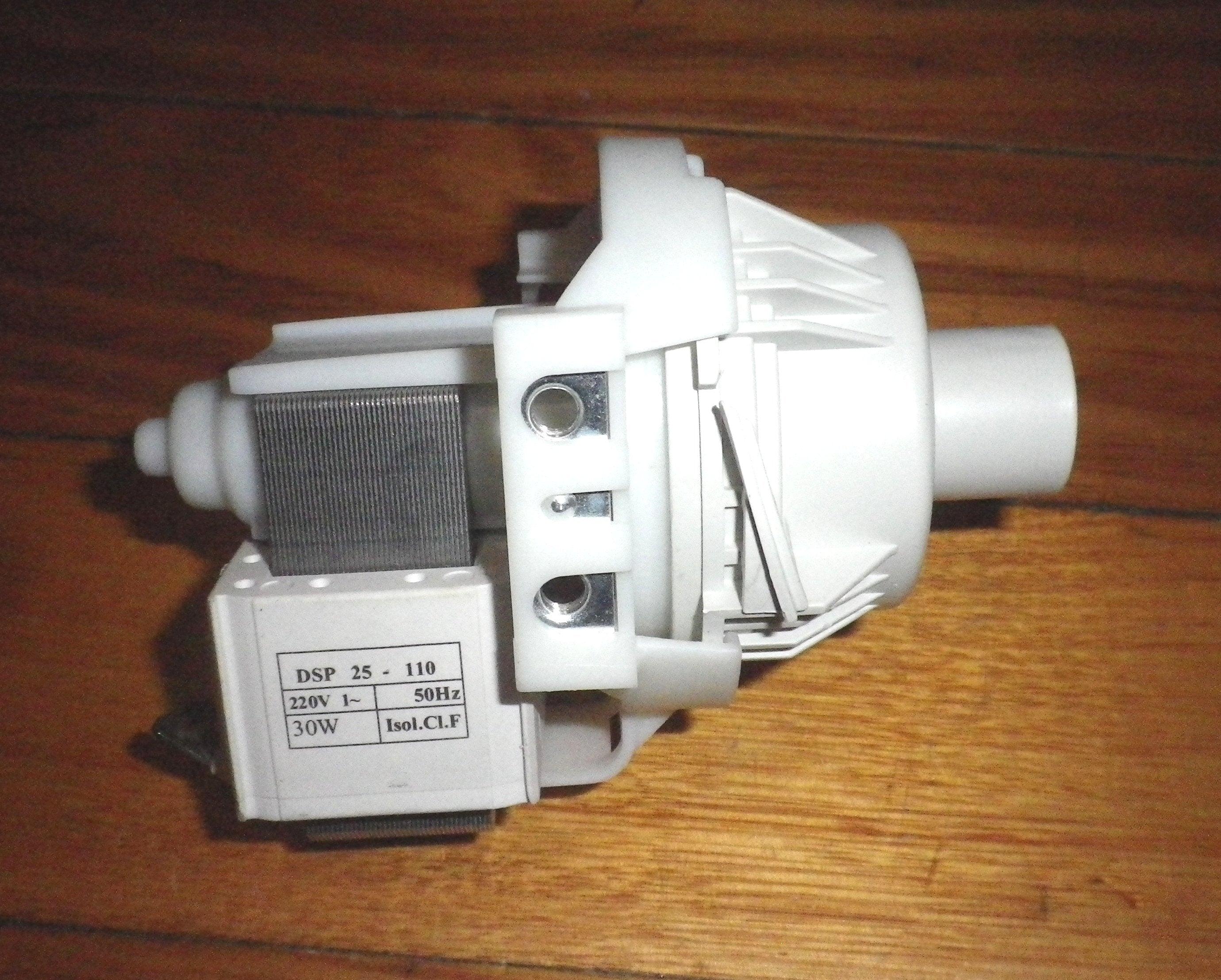 Simpson and Westinghouse Washing Machine Hanning Style Magnetic Pump Motor Replacement Part - Model SP083H - SEI