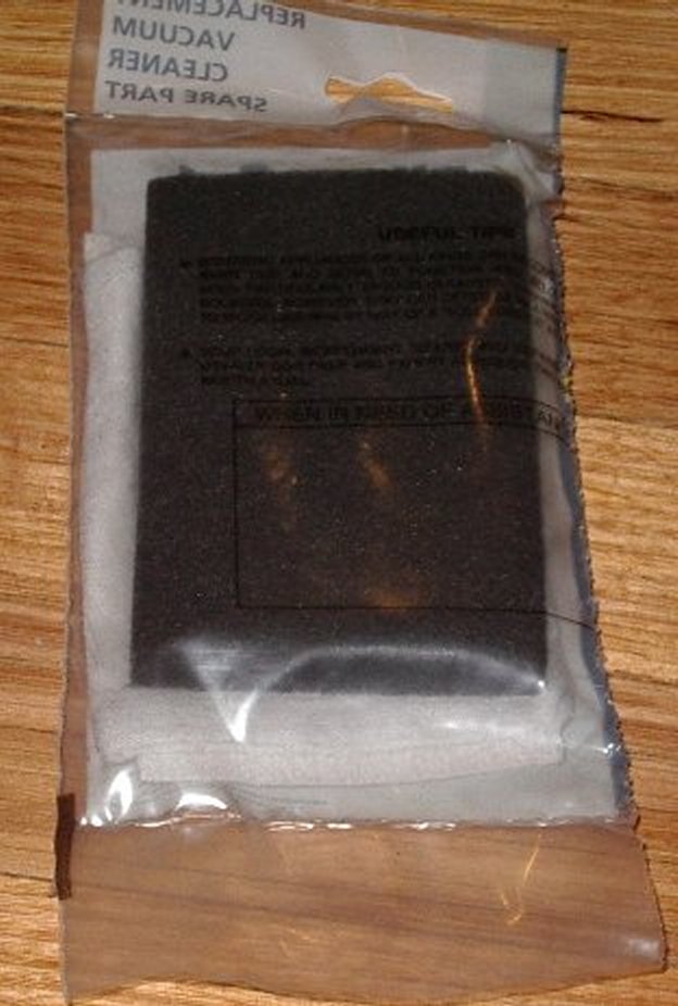 Hoover Alpina Vacuum Cleaner Replacement Filter Set - Part Number FIL158 (Pack of 3 Filters)