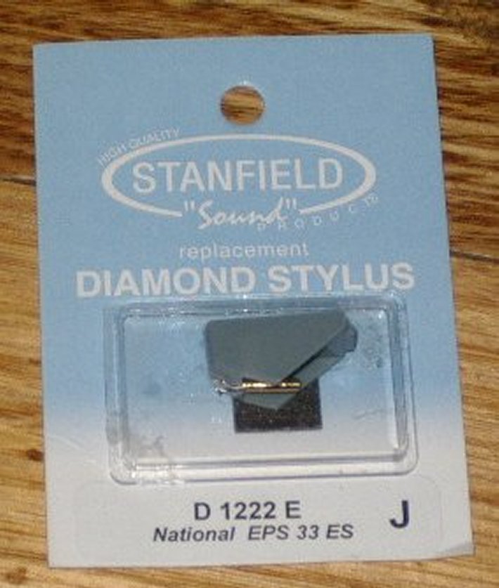 Compatible Stanfield D1222E Turntable Stylus for National EPS33ES