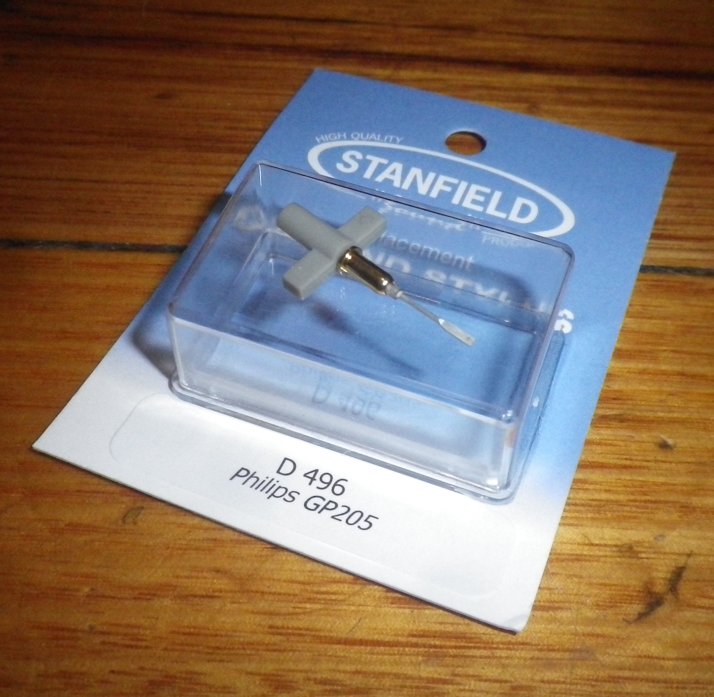 High - Quality Compatible Turntable Stylus for Philips GP204 and GP205 - Part Number D496SR