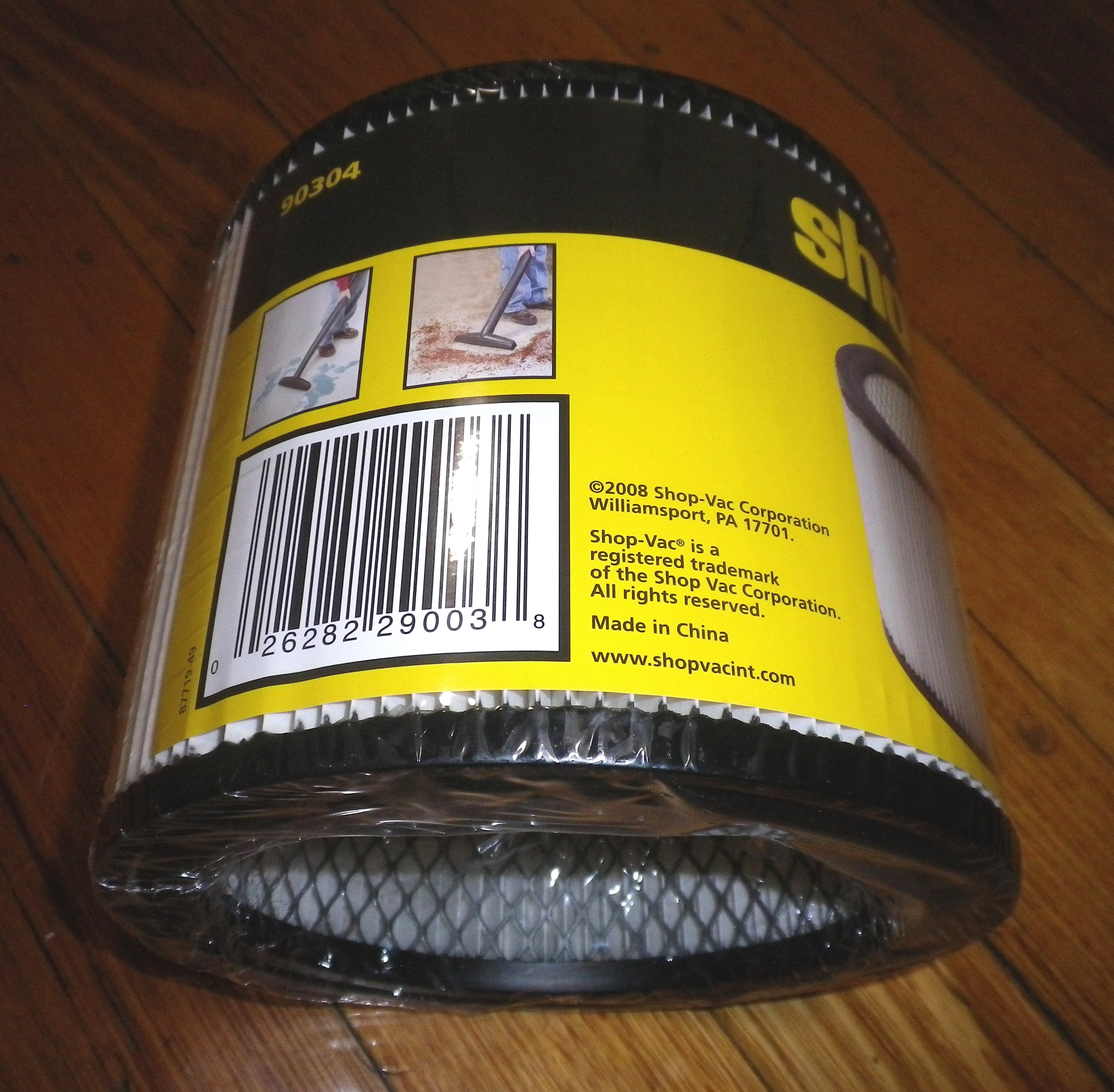 ShopVac, Ozito, Ryobi, HomeLite Branded Cartridge Filter for Wet and Dry Canister Vacuums - Part Number FILTSV2
