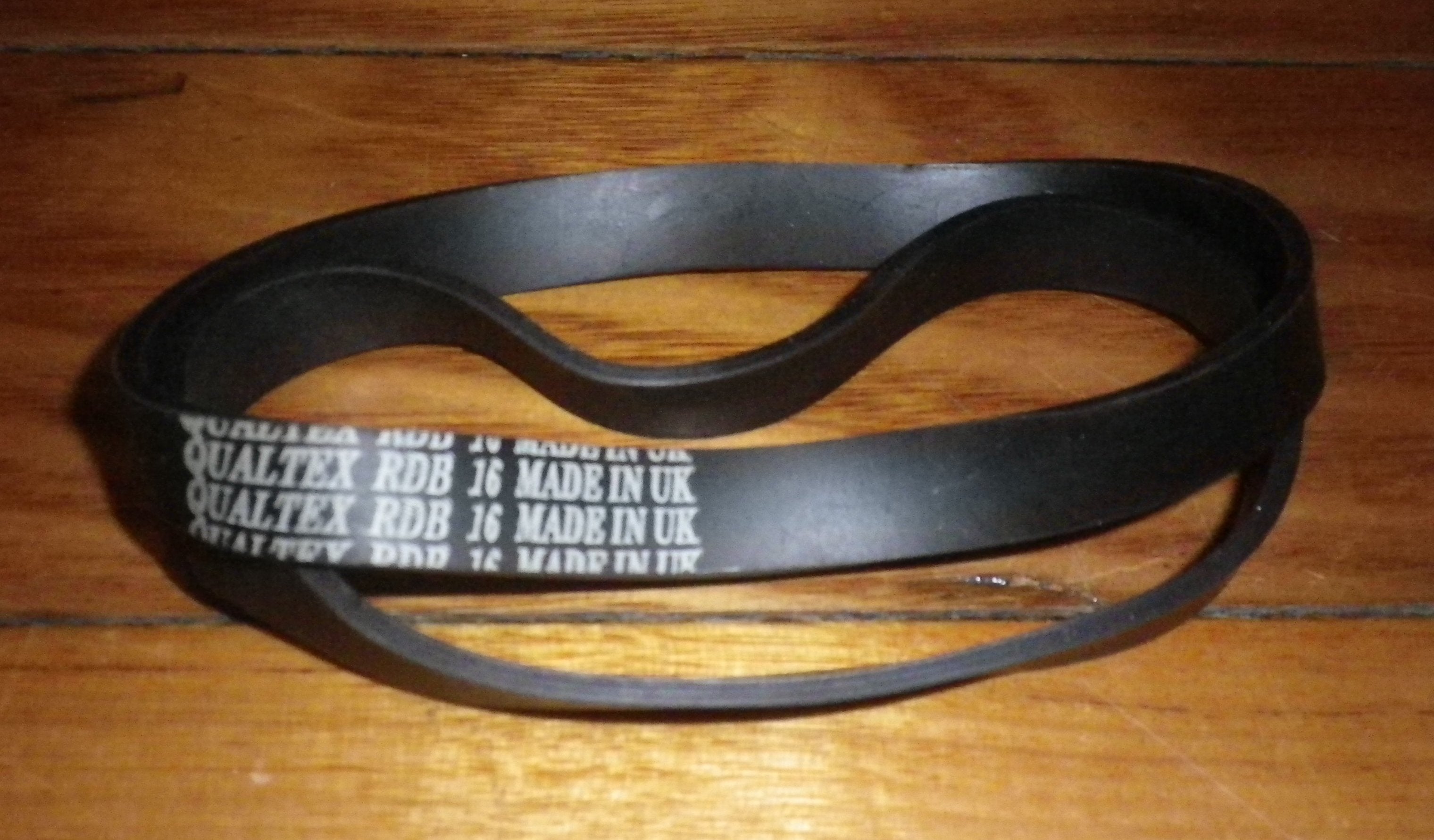 Hoover TurboLark TurboPower Agitator Belt RDB16 (Pack of 2) - Replacement Part # V7654 for Vacuum Cleaners