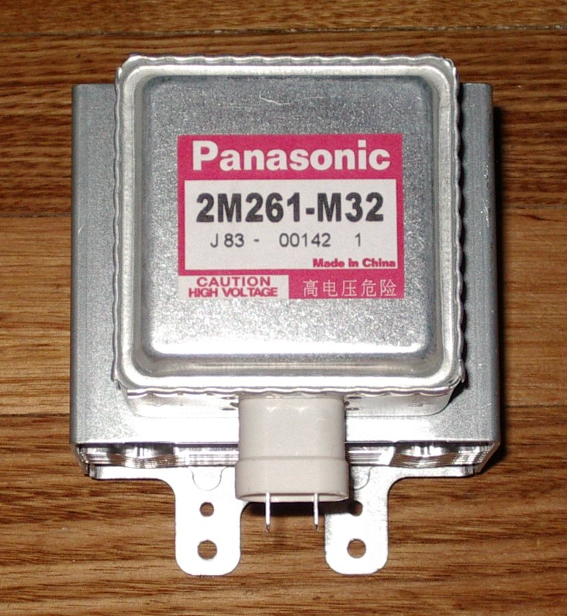 Panasonic Magnetron for Inverter Type Microwave Ovens - Replacement Part # 2M261M32G, 2M261 - M32