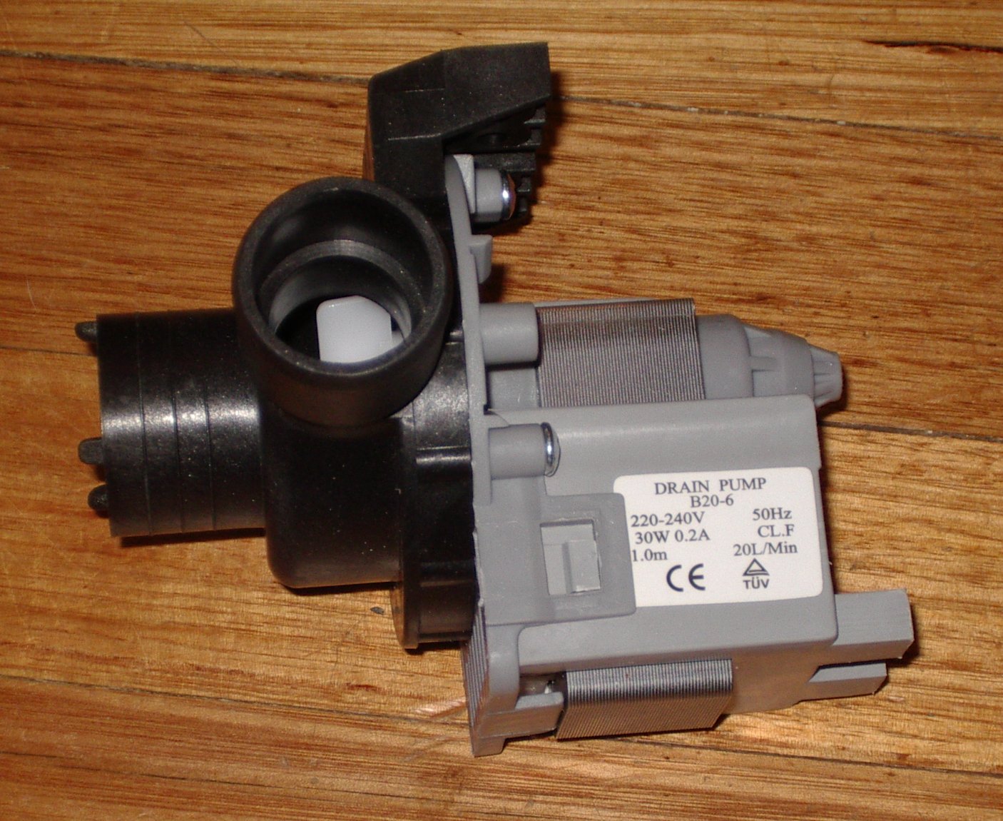 Large Base Hoover Magnetic Pump Motor for Washing Machines - Part Number UNI276