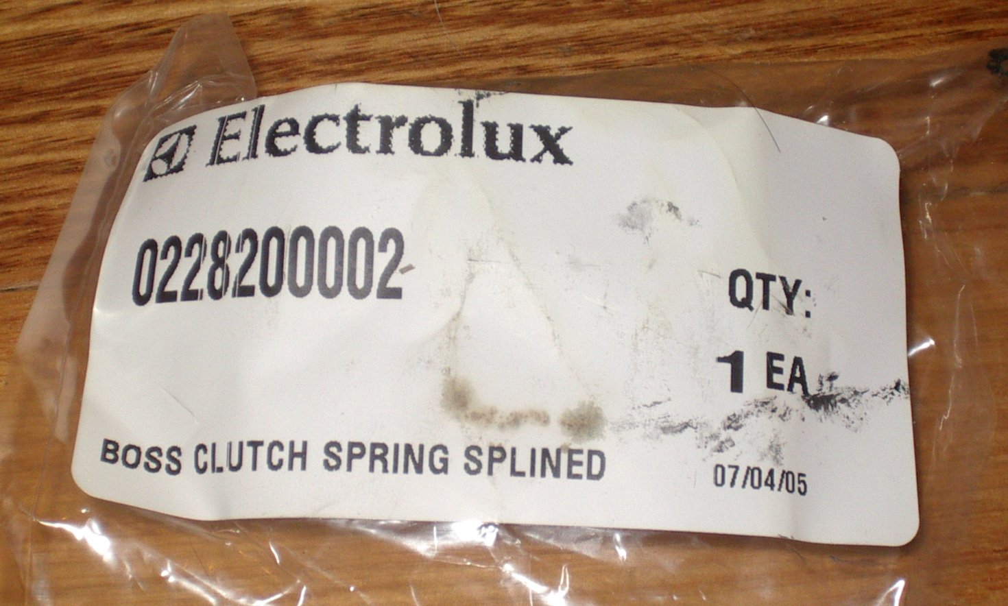Simpson & Westinghouse Early Transmission Shaft Clutch Boss - Part 0228200002