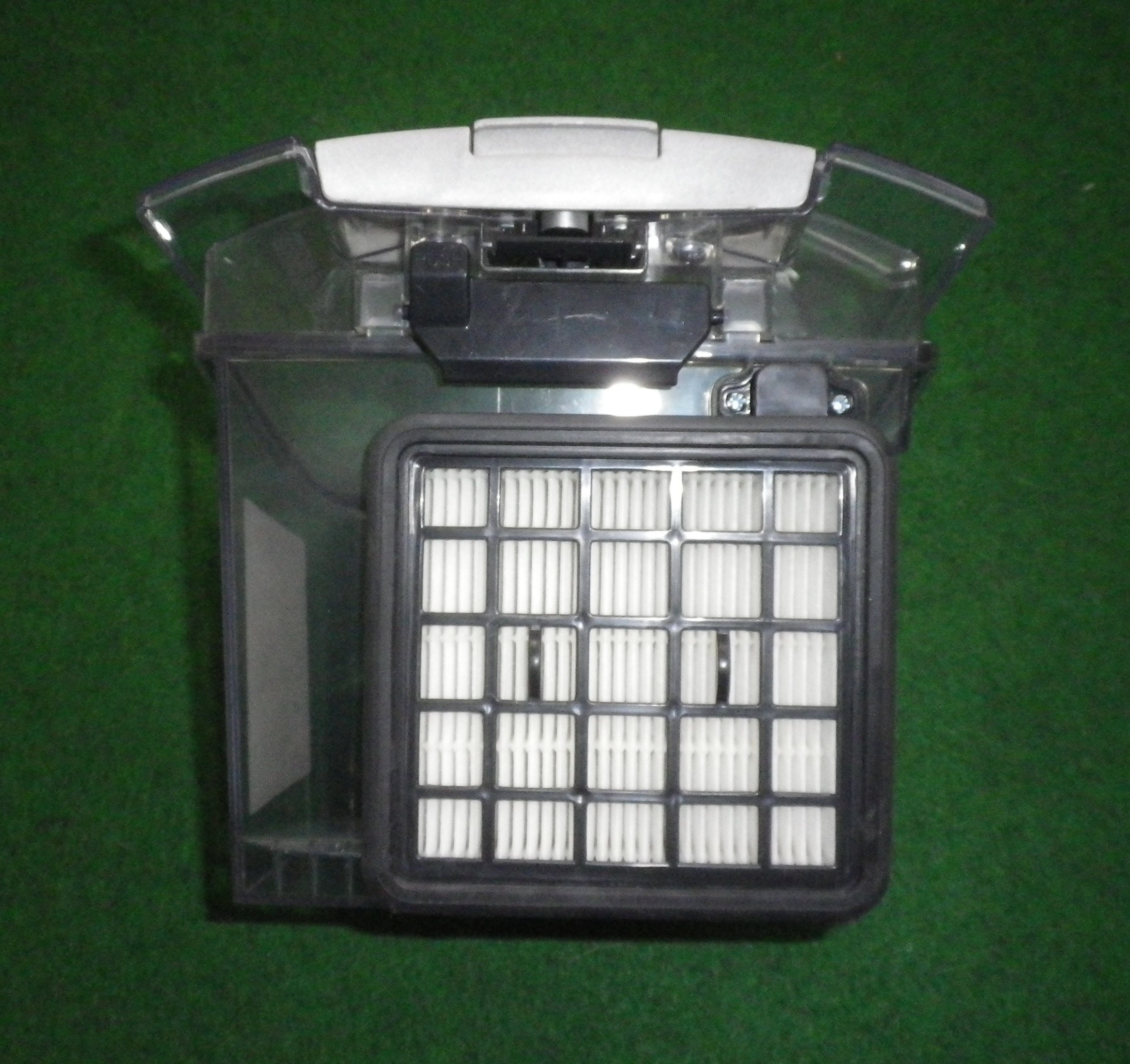 Volta MobiMaxx U3510 Complete Cyclonic Smoke-Colored Vacuum Dust Container - Replacement Part # B1830343901R