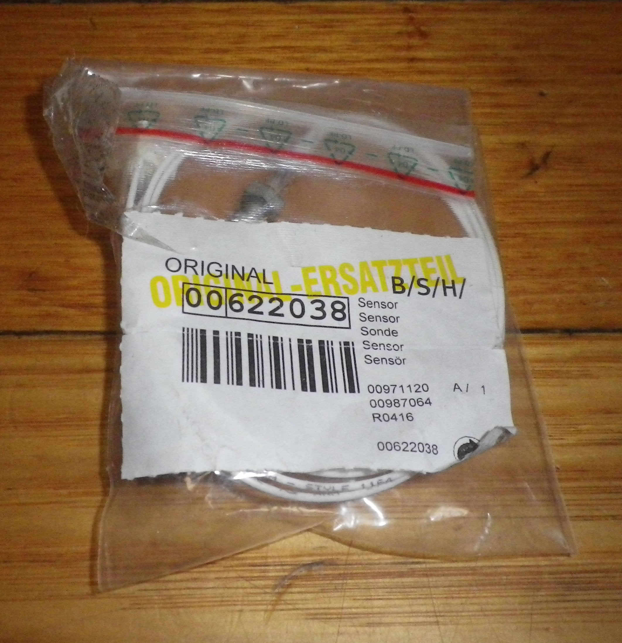 NEFF Teppan Yaki Grill Rear Temperature Sensor Replacement Part - Model Numbers 622038, 00622038