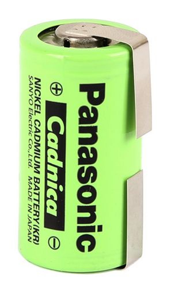 1300mAh Fast Charge Sanyo or Panasonic Nickel Cadmium Sub - C Tagged Battery - CAD346