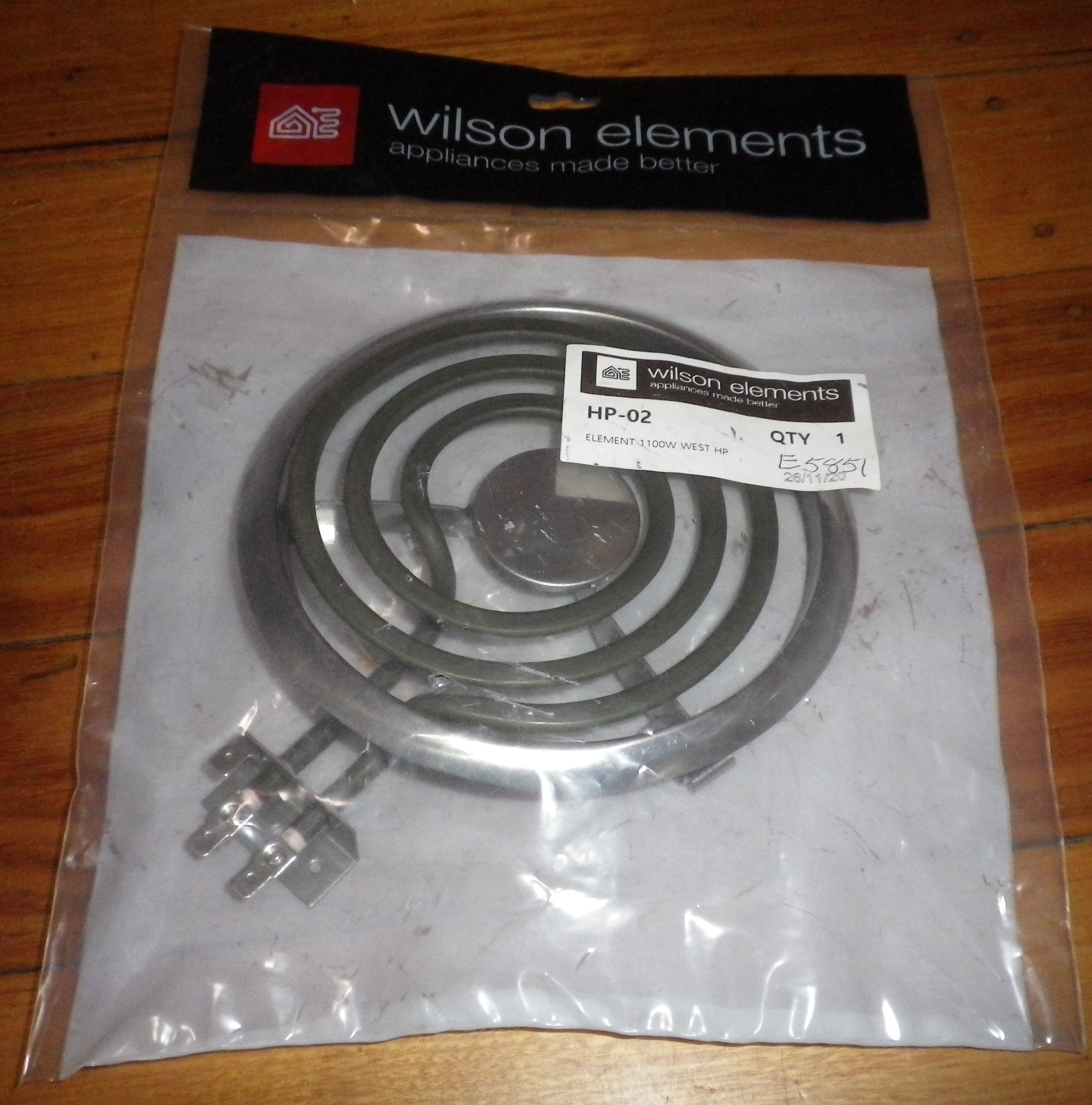 Westinghouse 145mm 1100W Wire-in Hotplate - HP-02T