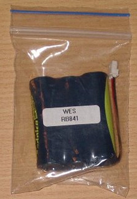 Rechargeable Nickel Cadmium Battery for Mobile Phones - Compatible with Omni CT900, Part # RBP41, RB841