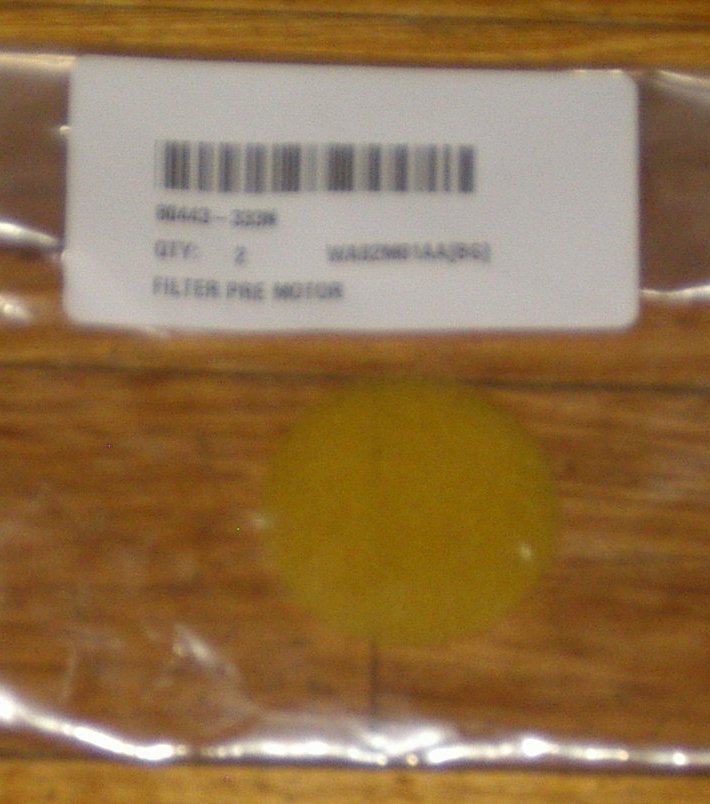Volta U3282AVZ Petlover Series Foam Pre - Motor Vacuum Cleaner Filter - Genuine Part Number 80443 - 333N