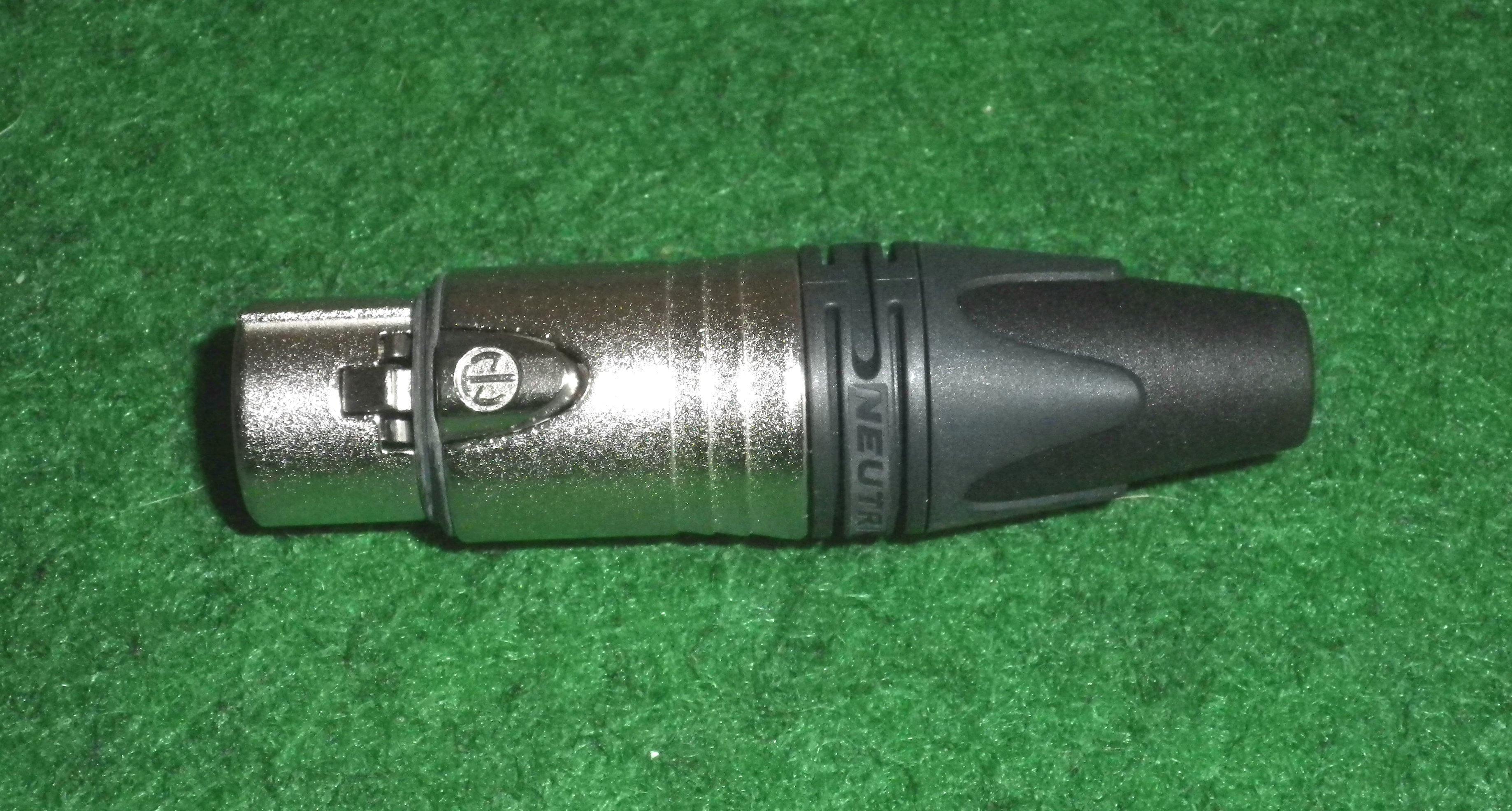 Professional Neutrik 3-Pin Female XLR Audio Connector - Part Number NC3FXX