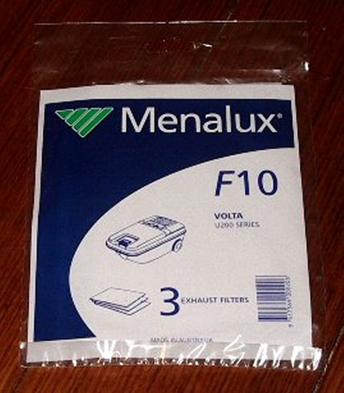 Volta U200 Series 3-Pack Exhaust Filters - Part # F10