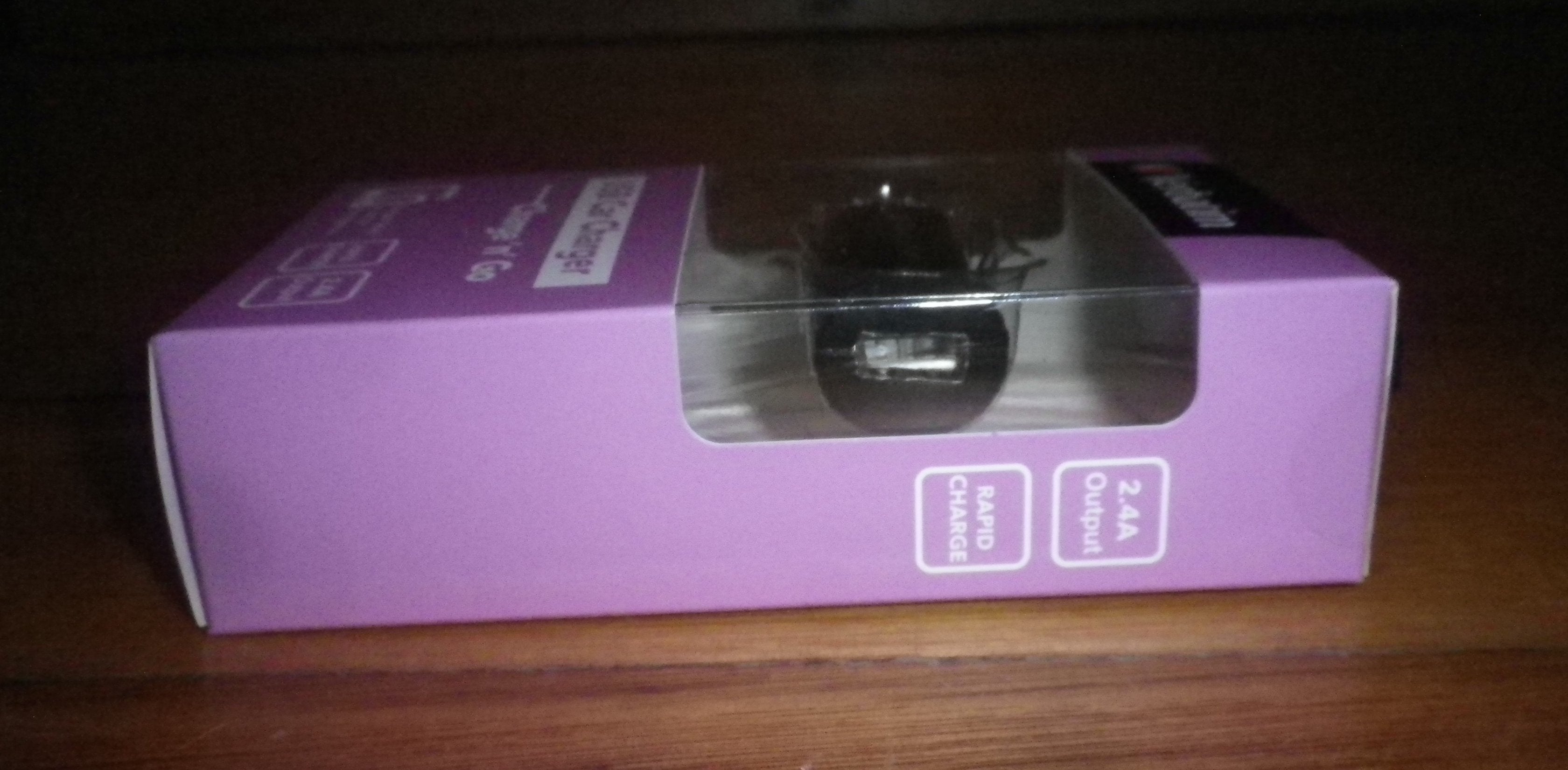 High - Performance 2.4Amp USB Car Charging Adaptor for Various Tablets, Smartphones, iPhones, iPads & iPods - Part # ELI1015