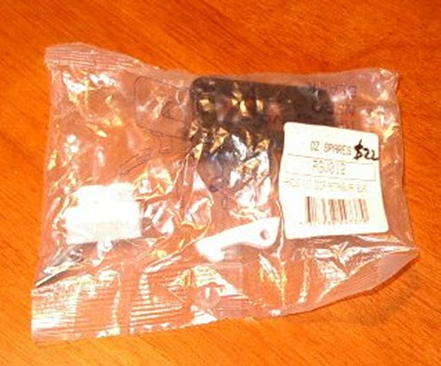 Pacific Gorenje Rectangular Front Loading Washing Machine Door Catch with Button - Part Number PGW012