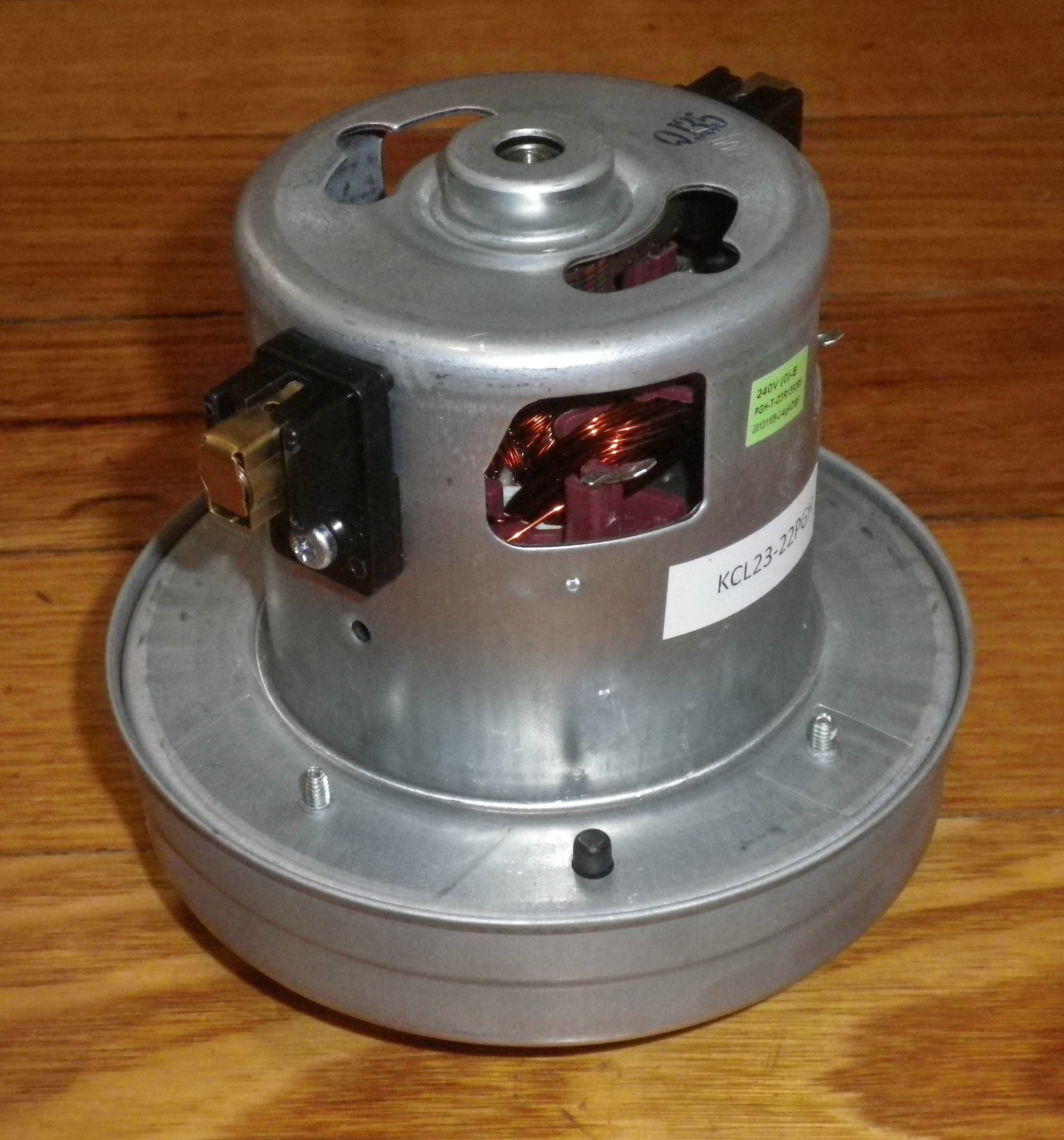 2200W Volta Ultima U5011F High - Performance Vacuum Fan Motor - Part # 2A130556R