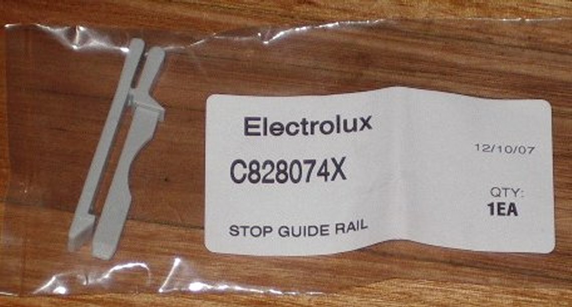 Vulcan Global Dishwasher Upper Basket Guide Rail Stopper Pin - Replacement Part C828074X