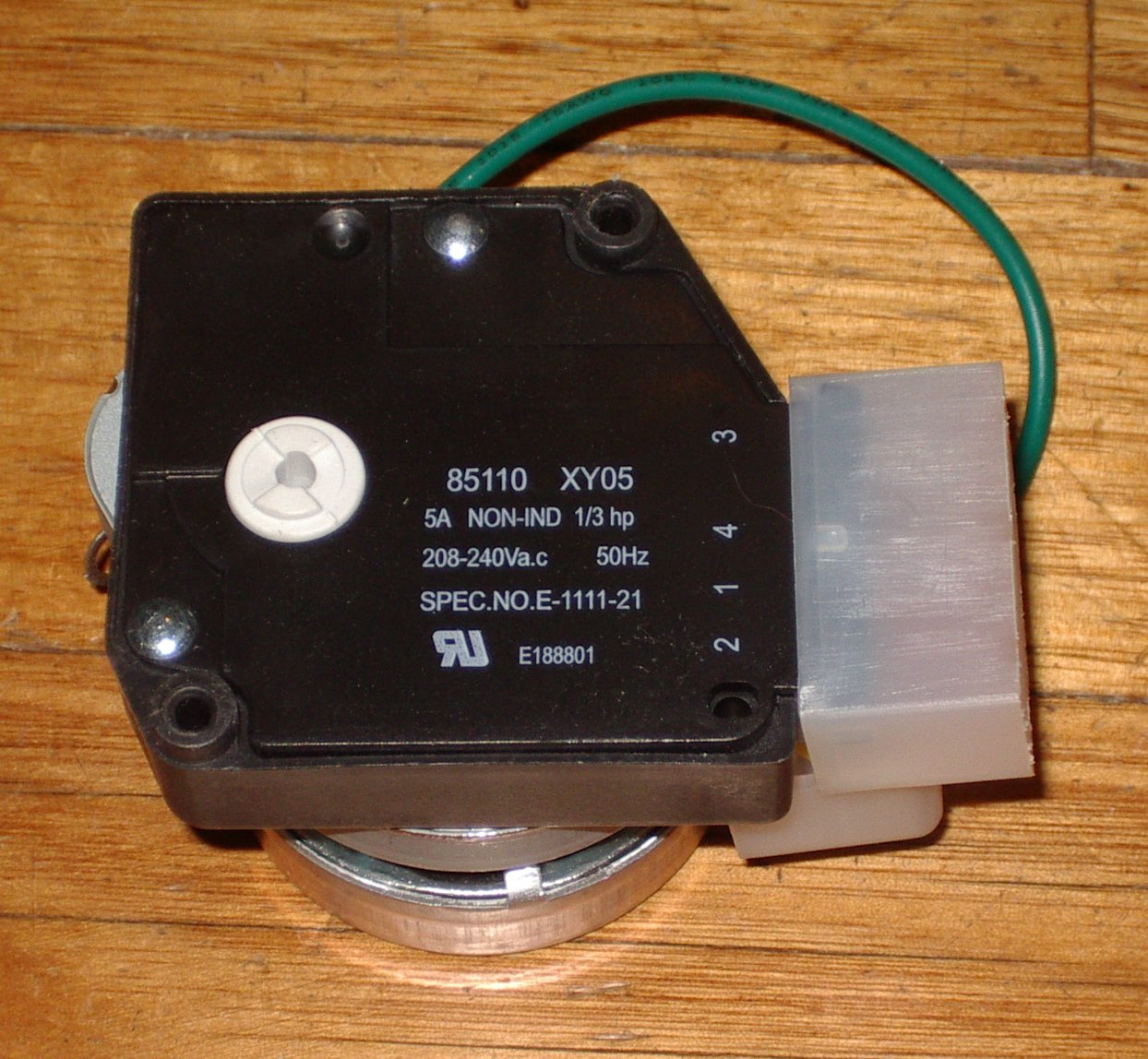 6-Hour/21-Minute Paragon-Style Fridge Defrost Timer - Part Nos. RF096G, RF096A