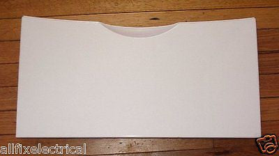 Pre - owned Fisher & Paykel DishDrawer Lower White Door Panel Replacement Part - Part No. 526232SH