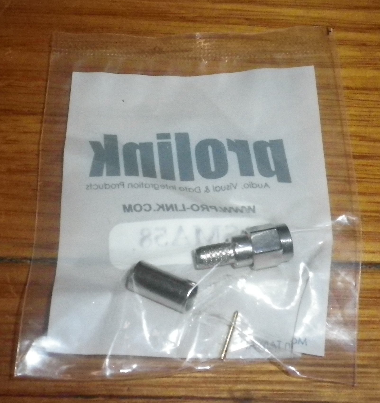 High - Quality Video and Antenna SMA Male Crimp - Type Connector Plug - Part Number SMA58