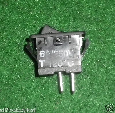 2 - Way Heat Rocker Switch (Part No. 445764) for Hoover, GE Dryers & Westinghouse Appliances