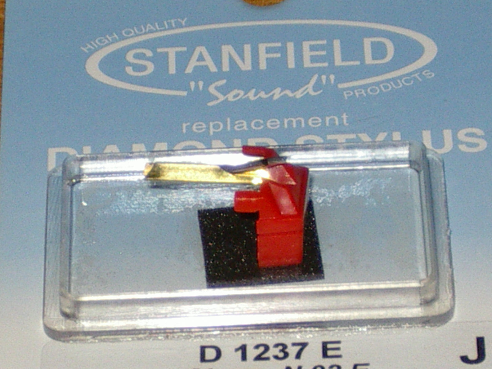 High - Quality Elliptical Turntable Stylus Compatible with Shure N92E - Stanfield Part Number D1237E