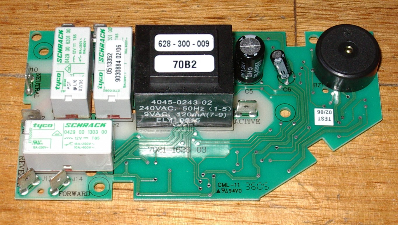 Hoover 5050ED Electronic Dryer Control Module PCB - Part # 0628377009