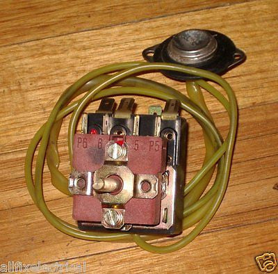 Pre - owned Whirlpool Front - Loading Washing Machine Variable Temperature Thermostat Control Part Number 481928238035