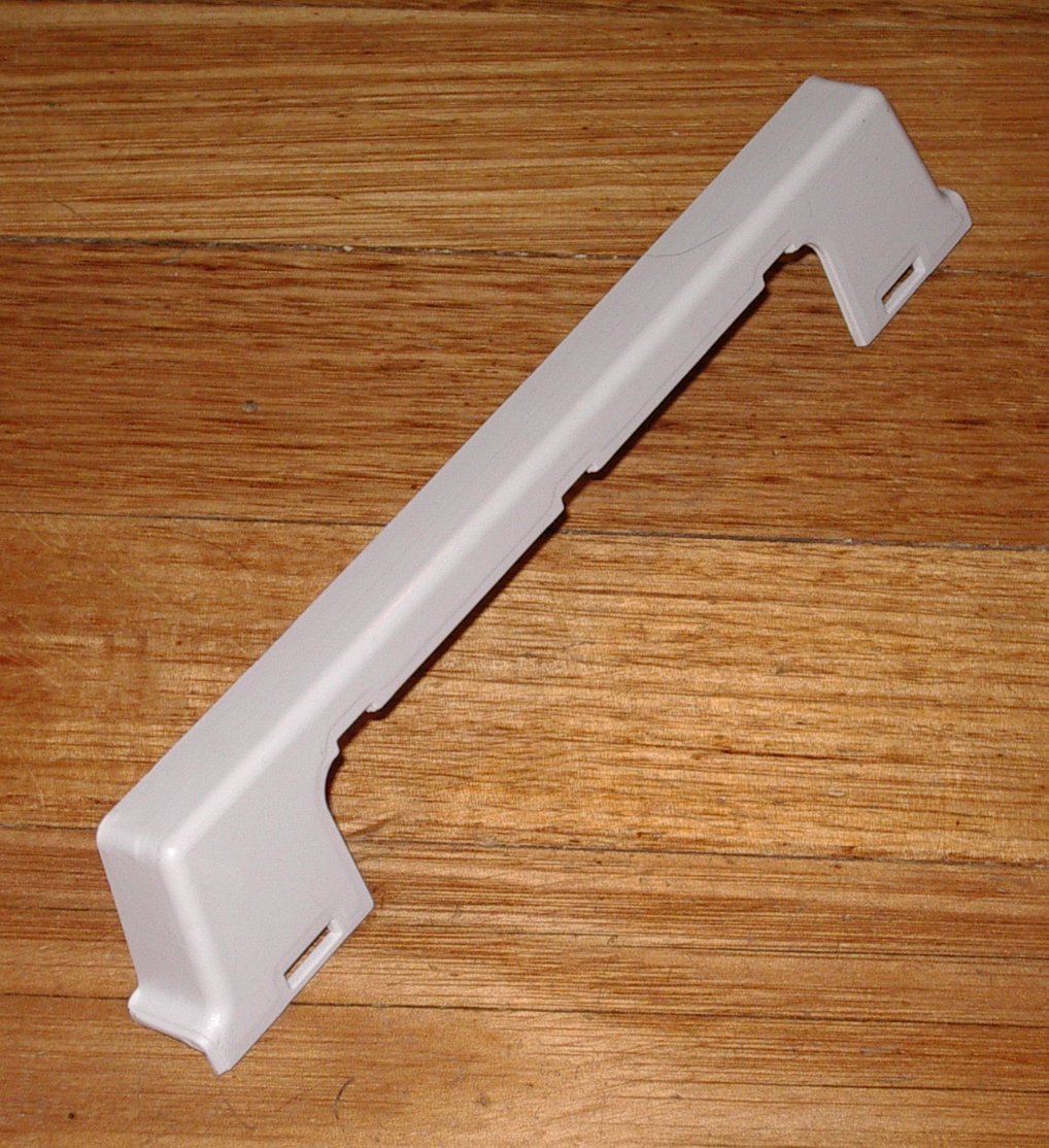 White Fridge and Freezer Door Handle Cover for Hoover and Admiral Appliances - Part Number 50403820