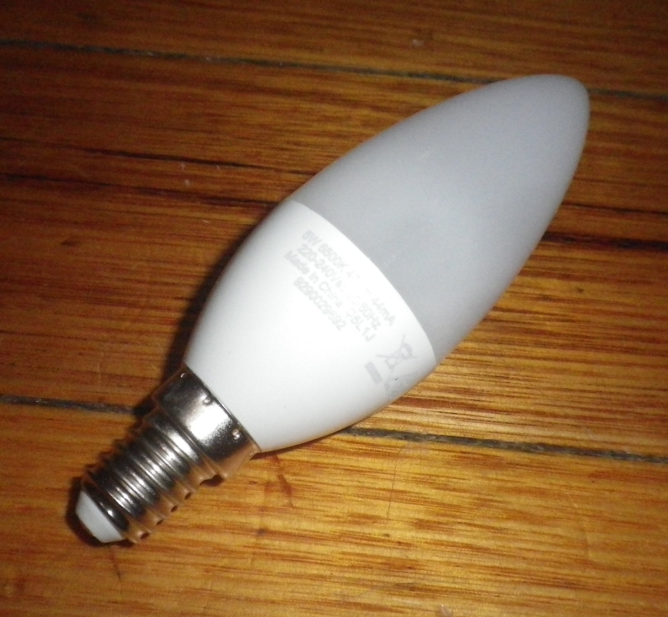 Philips 5-Watt SES Candle LED Cool Daylight Light Bulb Pack of 2 - Part # 322516