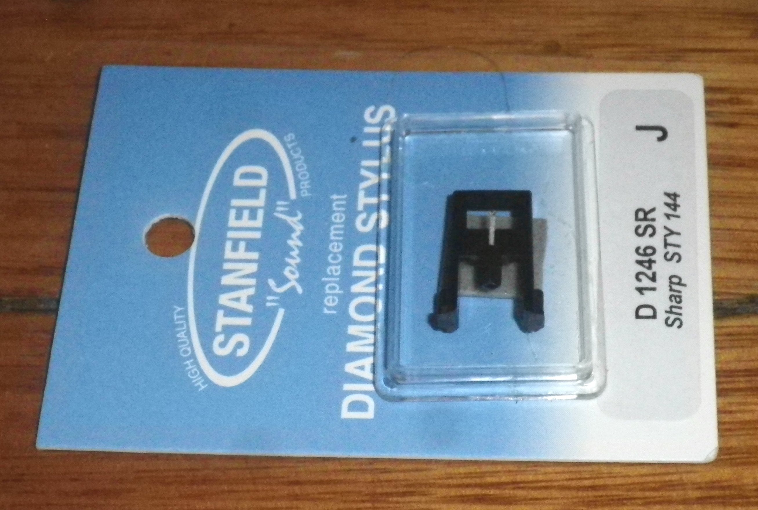 Compatible Conical Diamond Turntable Stylus for Sharp STY144 - Part # D1246SR