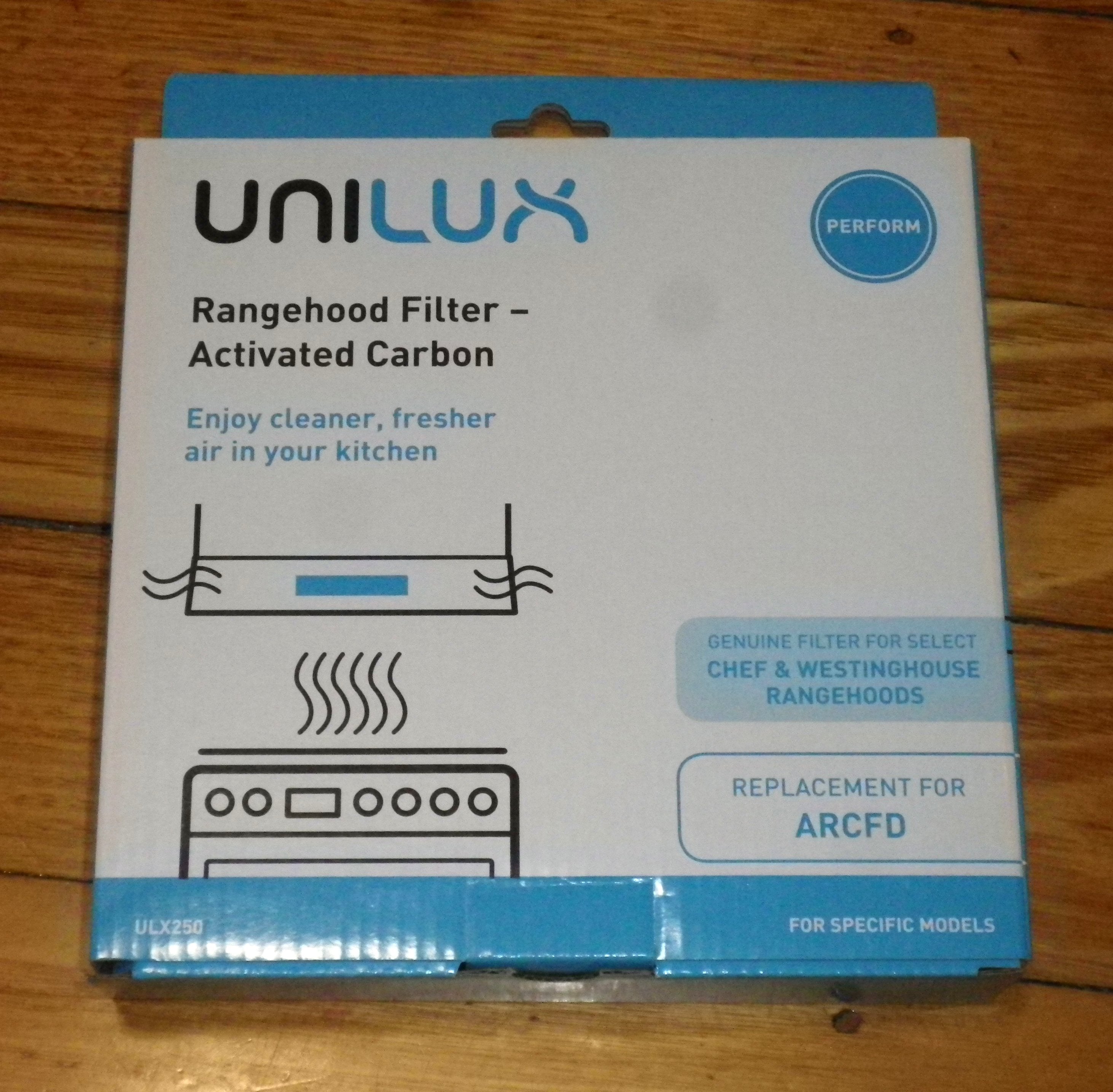 Westinghouse & Chef Compatible Round Activated Charcoal Rangehood Filter - ULX250
