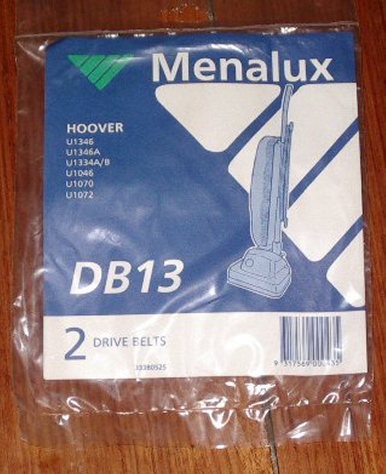2-Pack Hoover Junior U1046, U1334 Vacuum Cleaner Belts - Part # DB13