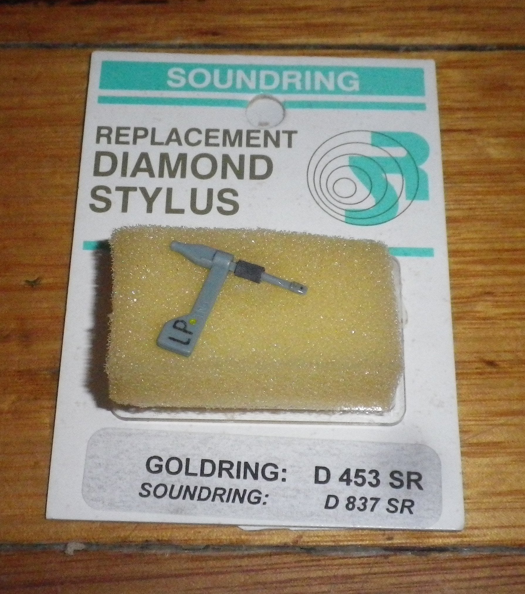 High - Quality Soundring Turntable Stylus (Part No. D837SR2) Compatible with Sanyo ST11