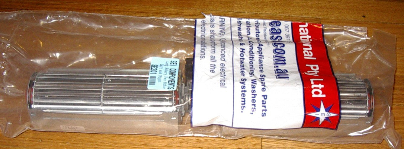 200mm Dual Ended Heating or Cooling Drum Fan Motor - Part SE201