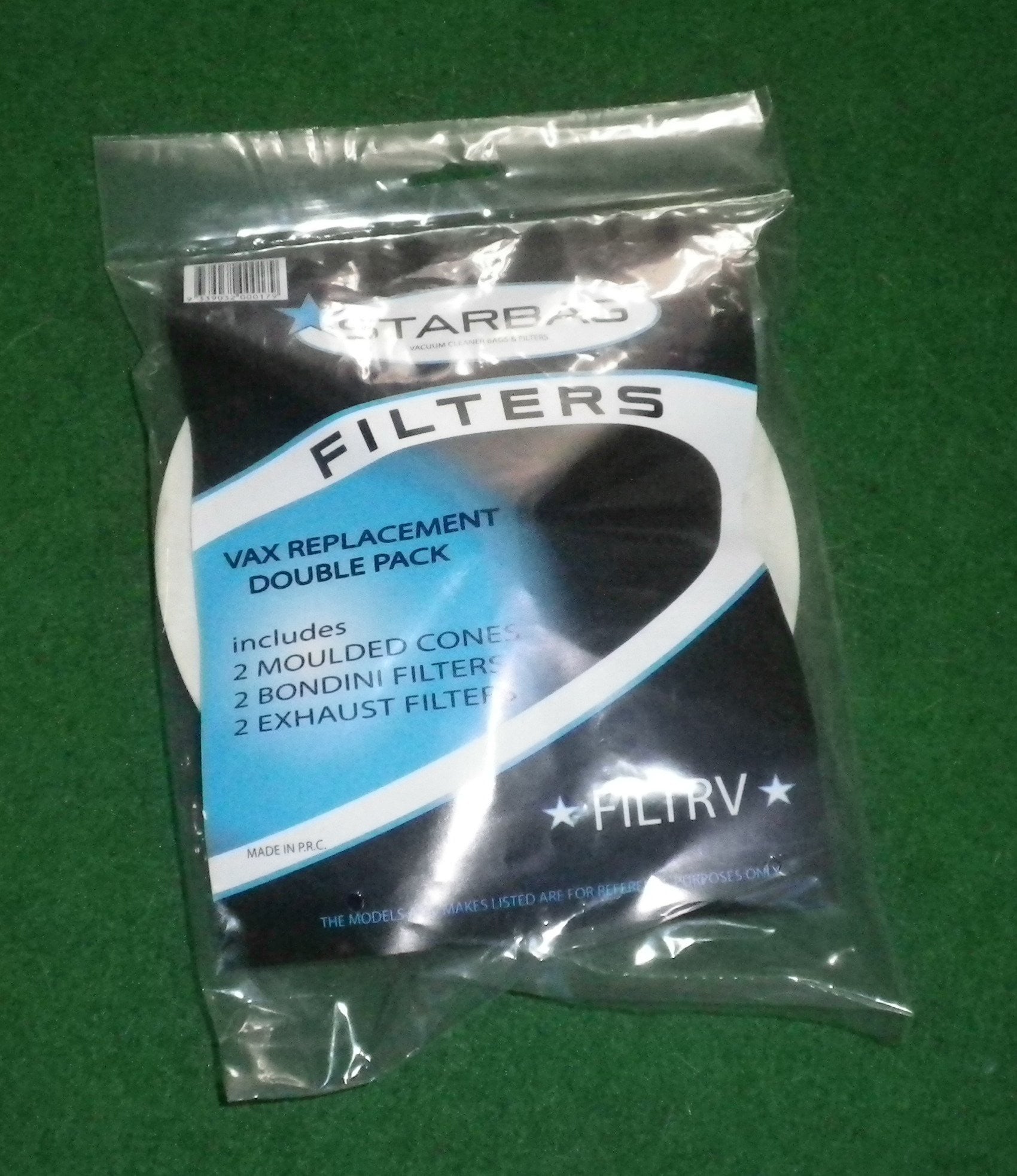 High - Quality Compatible Filter Pack (Pack of 6) for Vax V10, V11, V12, 2000, 4000 Vacuum Cleaners - Part # FILTRV