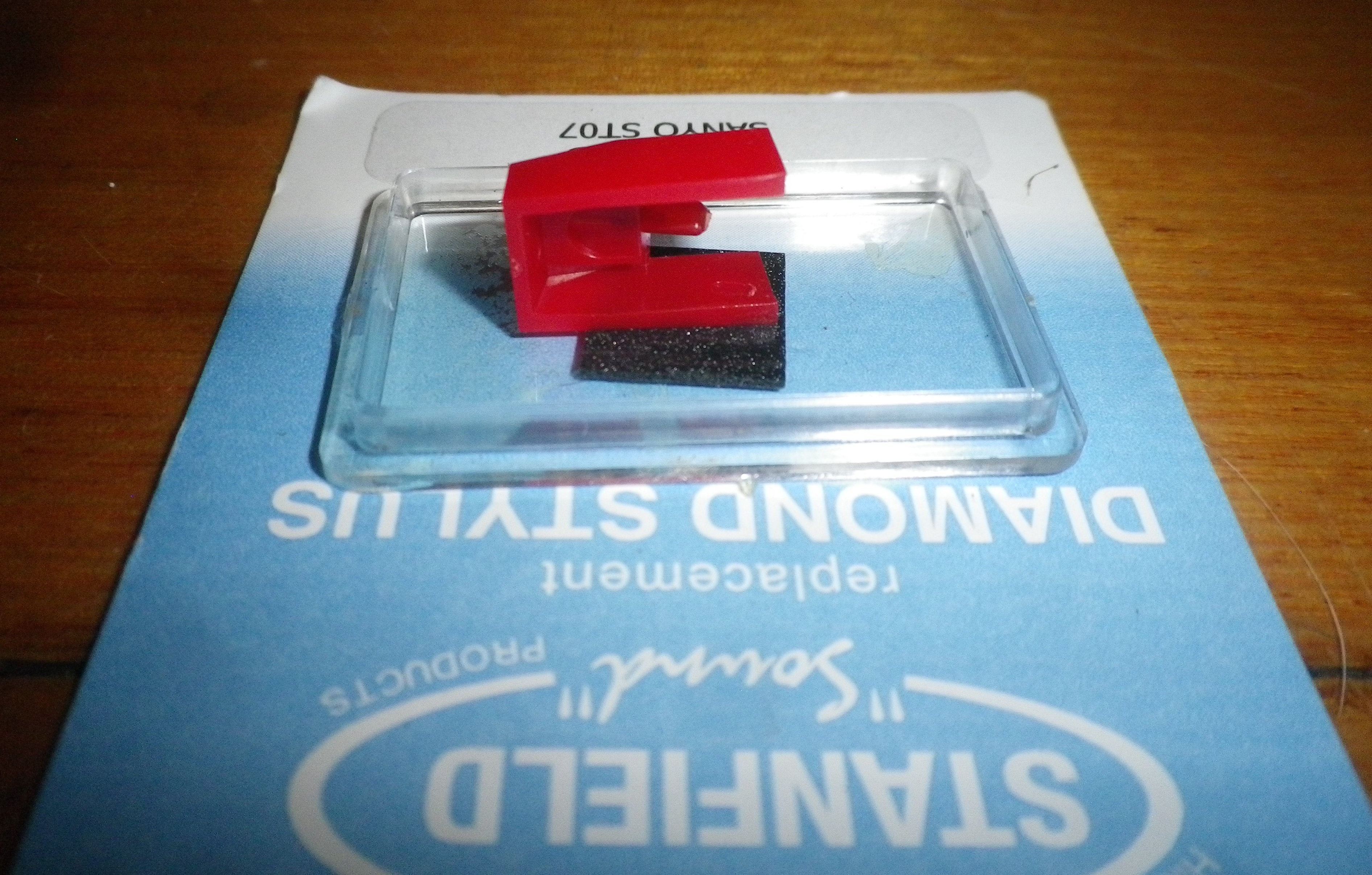Compatible Conical Diamond Turntable Stylus for Sanyo ST07 - Part # D1263SR