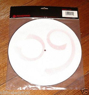 Pickering Professional Turntable Slip Mats for Expert DJs - A Pair of SMP - 1W Slip Mats