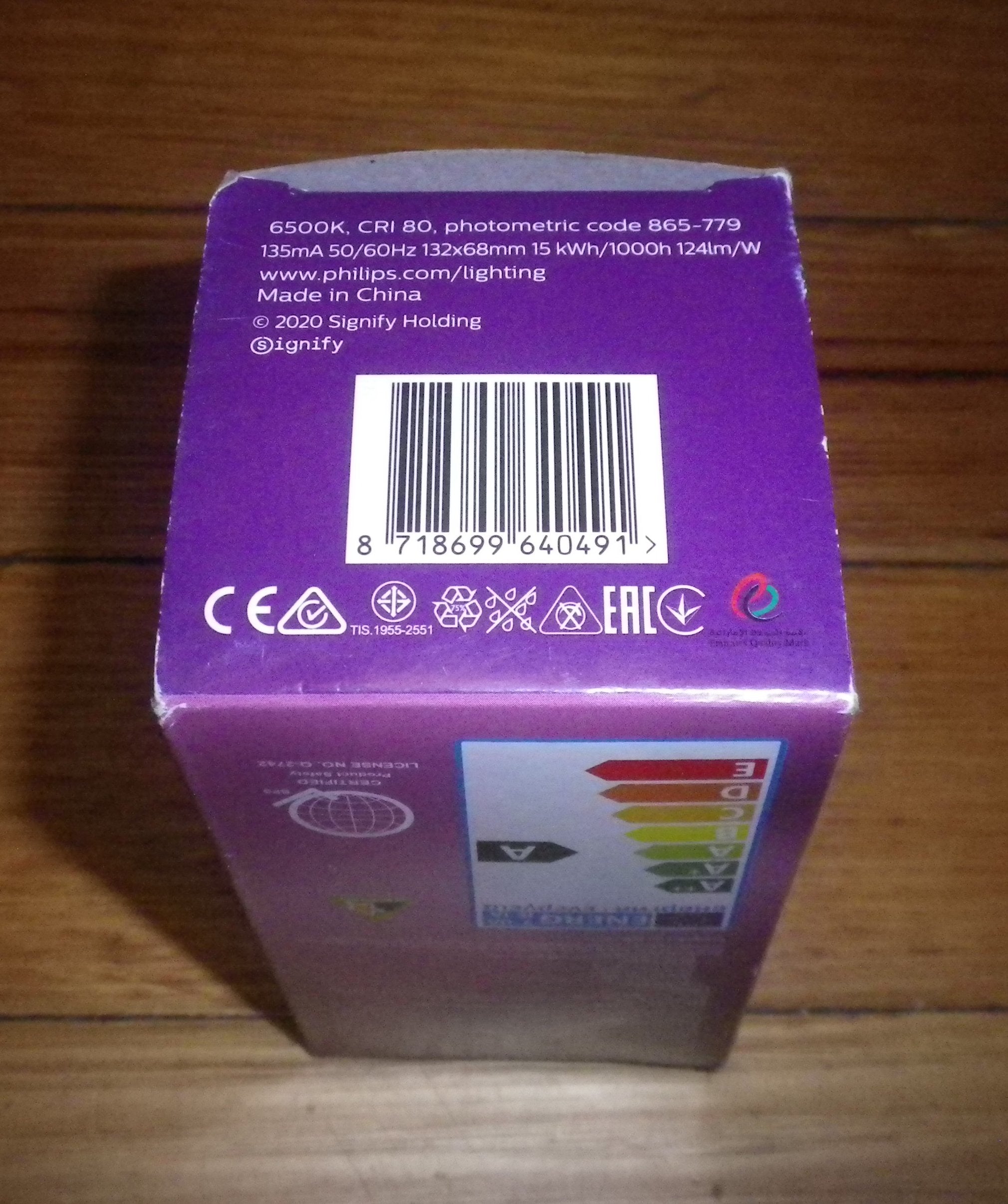 Philips 14.5W A67 ES LED Globe with 1800 Lumen Cool Daylight - Part # 640491