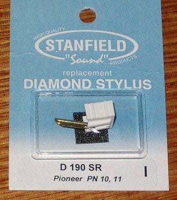 Compatible Turntable Stylus for Pioneer PN10 and PN11 - Stanfield Model D190SR