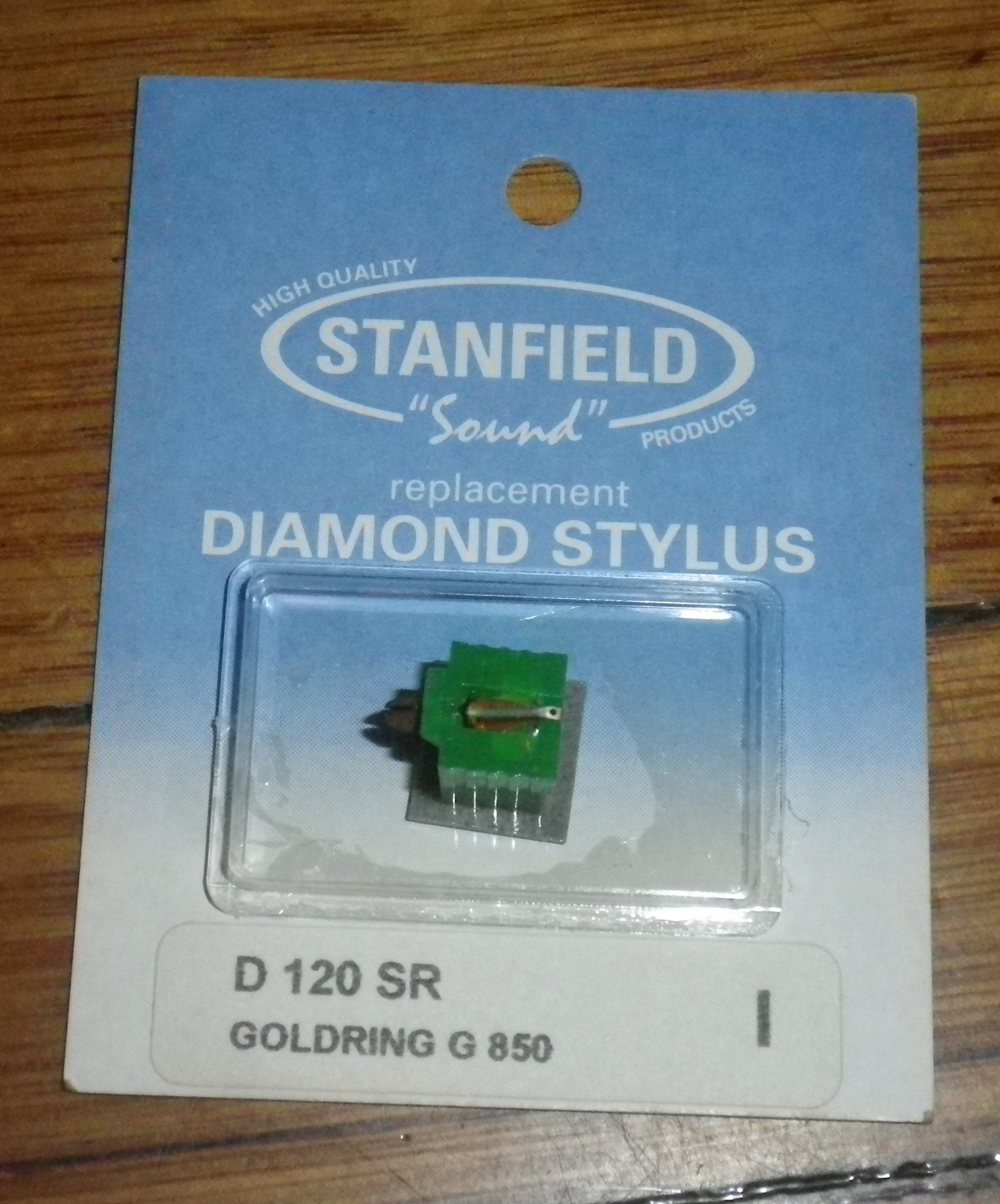 Compatible Turntable Stylus for Goldring G850 - Stanfield's D120SR Replacement Stylus