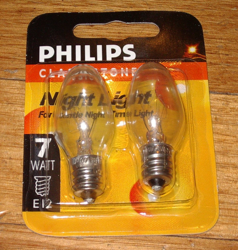 7-Watt 240V E12 Miniature Pilot Night Light Globe Pack of 2 - Part Number 079271