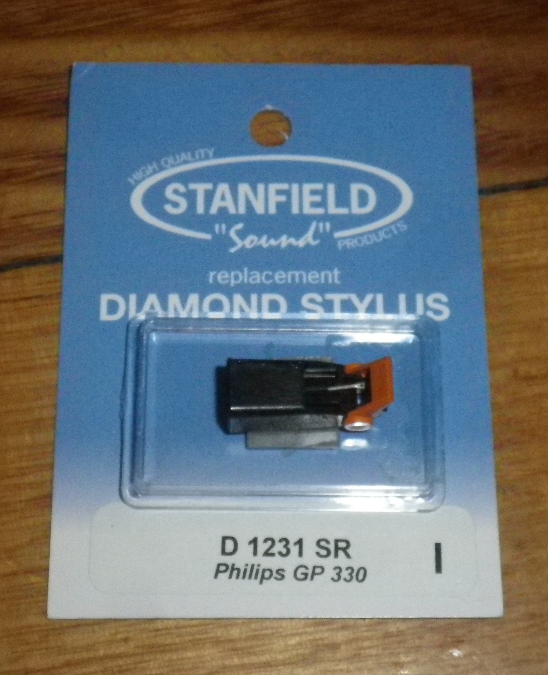 Compatible Turntable Stylus for Philips GP330 - Stanfield Part Number D1231SR