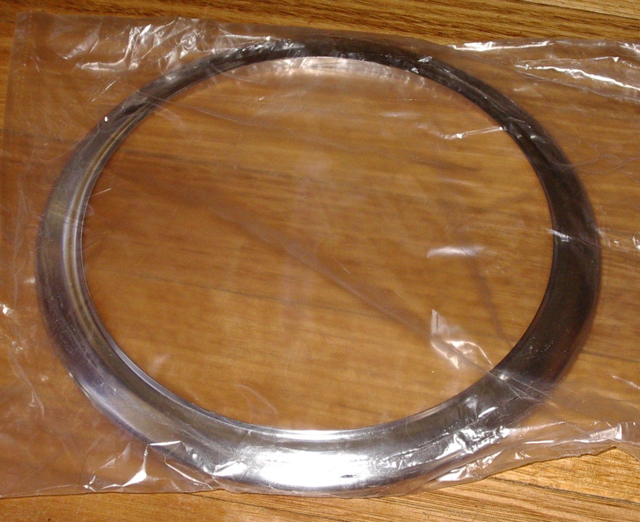 180mm Chrome Trim Ring for Glass Top Stove - Stove Accessory Part No. SE134