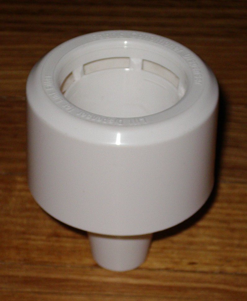 New Simpson & Hoover Washer Short Agitator Insert with Cap, Filter - Part # 0081275003