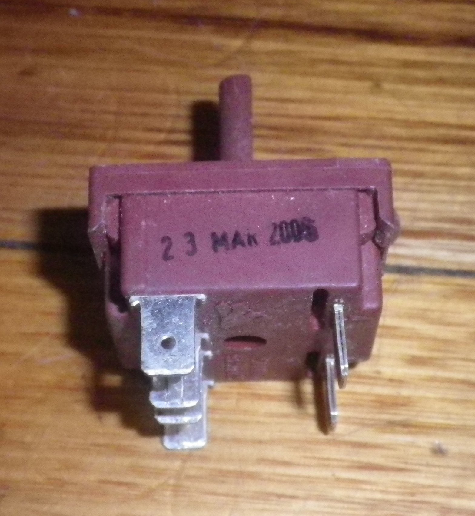 Simpson Harmony Oven Select Switch - Part 9980B, Ideal for Late - Model Stoves