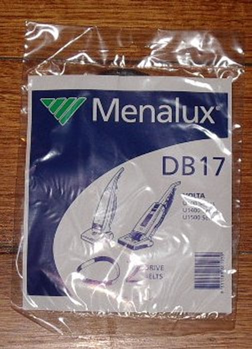 Volta 600, 1400, 1500 Series Upright Vacuum Cleaner Replacement Agitator Belt Pack of 2 - Part DB17