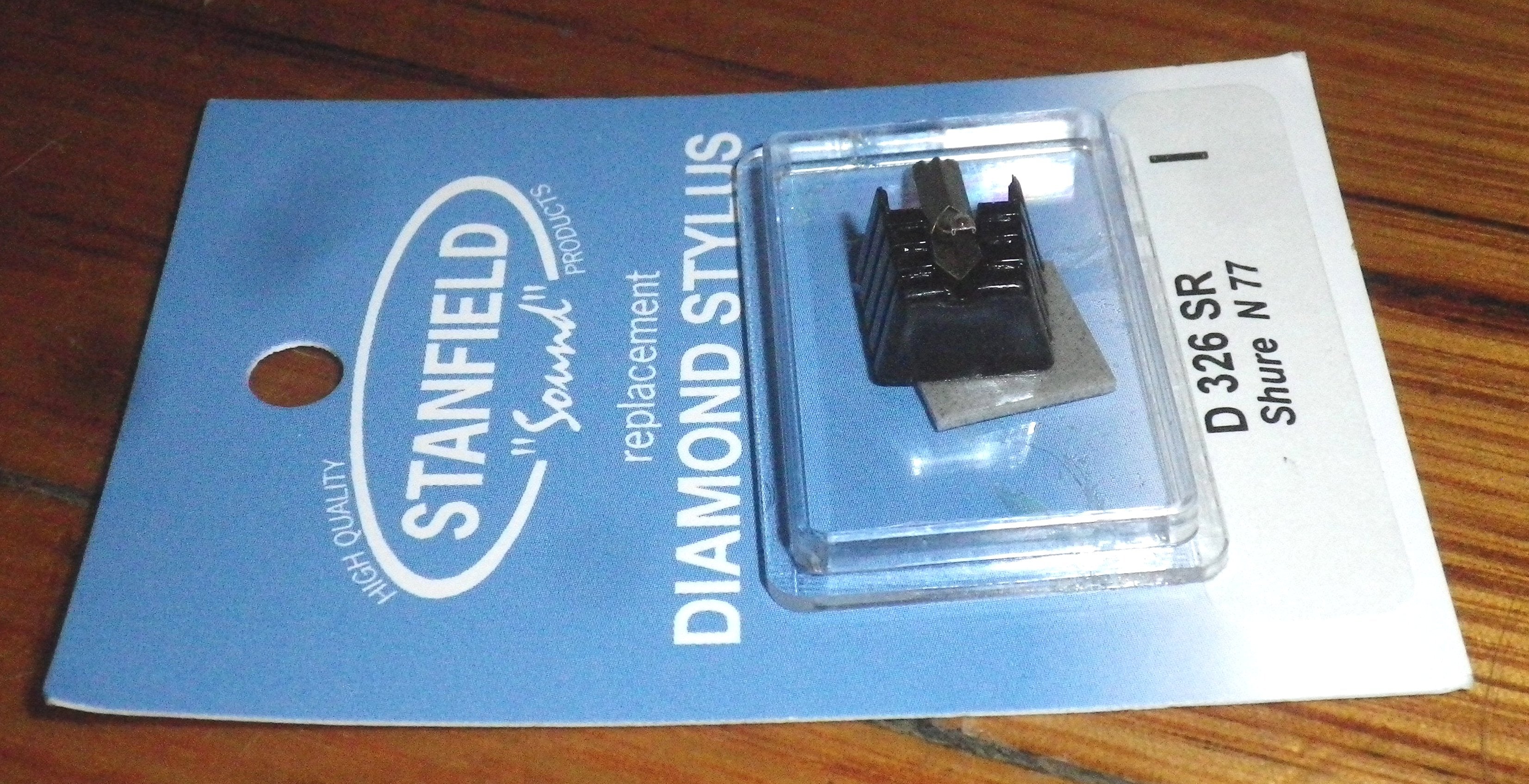 Stanfield D326SR Conical Diamond Stylus Compatible with Shure N77 Turntable