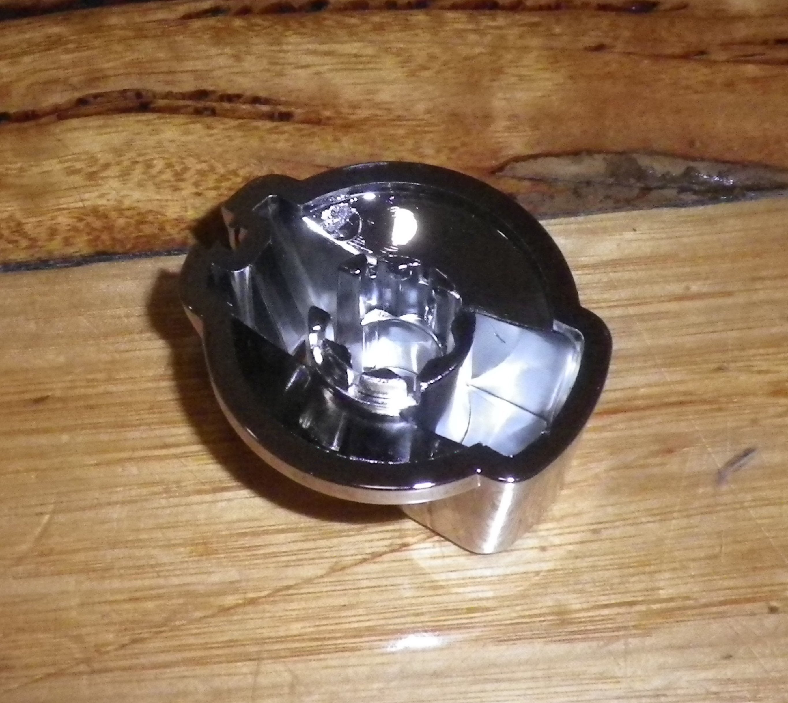 4-Piece Chrome Control Knob Kit for Gas or Electric Stoves, Part No. UK-40C4