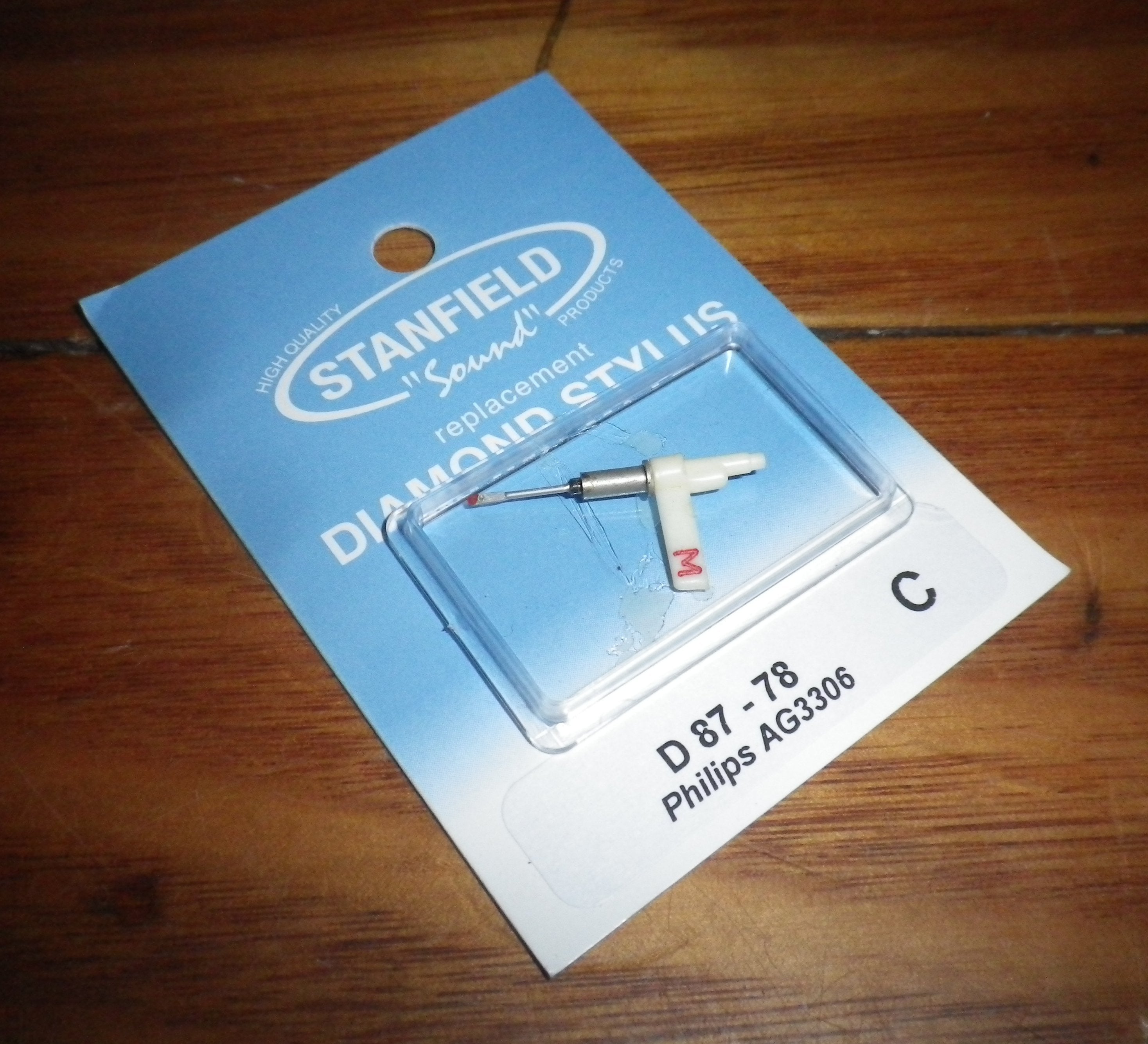 High - Quality Compatible Turntable Stylus for Philips AG3306 - Part Number D87SR/78